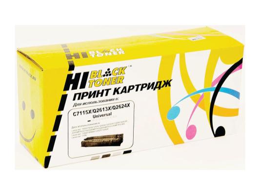 Картридж Hi-Black для HP C7115X/Q2613X/Q2624X LJ 1200/1300/1150 4000стр