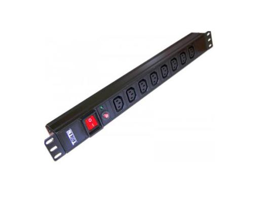Блок розеток Lanmaster TWT-PDU19-10A8C13