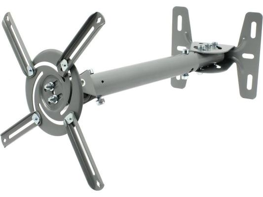 Крепеж Wize WPB-S потолочный универсальный длина штанги 44-64 см наклон +/- 15° поворот +/- 15° до 12 кг