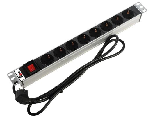 Блок розеток ЦМО Rem-16 R-16-8S-V-440-3 8 розеток 3 м черный