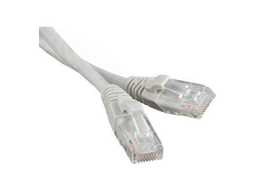 Патч-корд UTP 5E категории 2м Hyperline PC-LPM-UTP-RJ45-RJ45-C5e-2M-LSZH-GY серый