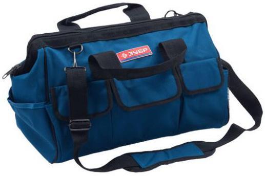 Сумка для инструмента Зубр Эксперт 17 карманов 38645-21