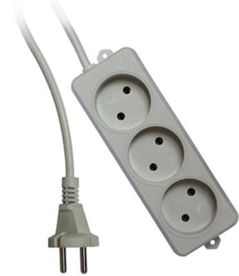 Удлинитель Гарнизон EL-NL3-W-2 3 розетки 2 м белый