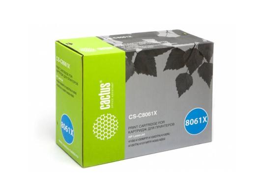 Тонер Cactus CS-C8061X 10000стр Черный