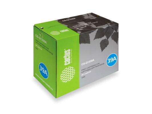 Картридж CACTUS CS-Q1339A для HP LaserJet 4300 черный 18000стр