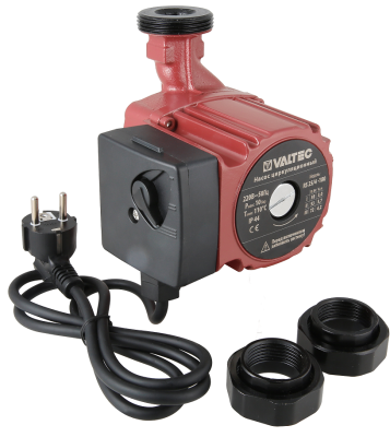 Насос циркуляционный VALTEC VRS 25/8-180 с гайками VRS.258.18.0