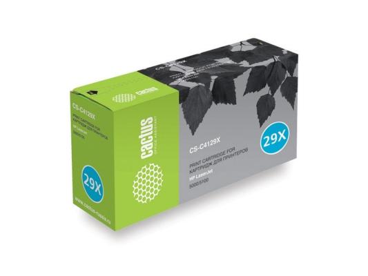 Картридж Cactus CS-C4129X 10000стр Черный