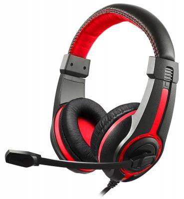 Гарнитура Oklick HS-L200 черно-красный