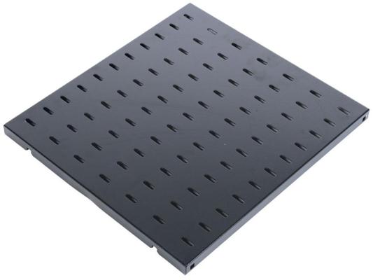 Полка перфорированная ЦМО грузоподъёмностью 100 кг глубина 620 мм СВ-62У-9005 черный