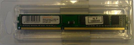 Оперативная память для компьютера QUMO QUM3U-4G1600C11L DIMM 4Gb DDR3 1600 MHz QUM3U-4G1600C11L