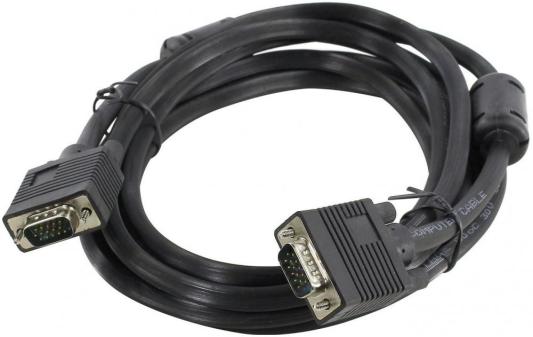 Кабель VGA 3м 5bites APC-133-030 круглый черный