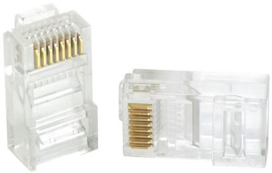 Упаковка коннекторов RJ-45 витую пару кат.5 Vention 10шт VBSJT-5U