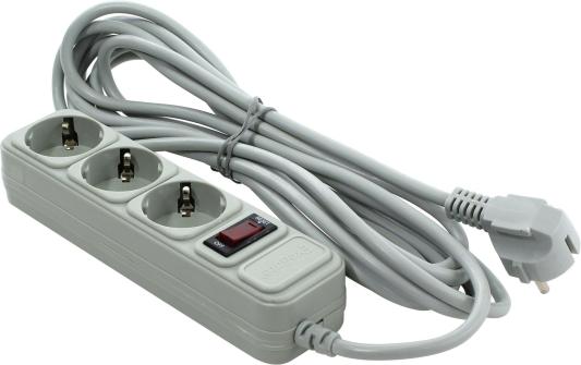 Сетевой фильтр Exegate SP-3-5G 3 розетки 5 м EX221183RUS