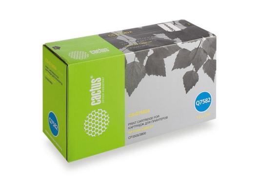 Картридж Cactus CS-Q7582A 6000стр Желтый
