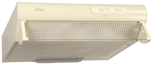 Вытяжка подвесная Elikor Davoline 60П-290-П3Л кремовый