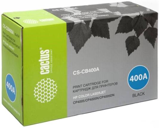 Картридж Cactus CS-CB400AR 7500стр Черный