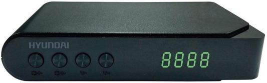 Тюнер цифровой DVB-T2 Hyundai H-DVB200 черный