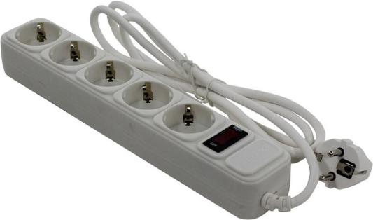 Сетевой фильтр Exegate SP-5-1.8W 5 розеток 1.8 м