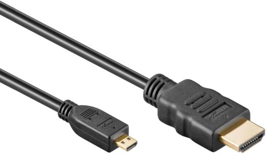 Кабель HDMI-micro HDMI 1.8м Exegate EX254073RUS