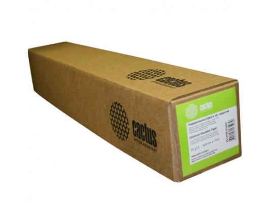 Бумага инженерная Cactus CS-LFP80-420175 А2 420мм х 175м 80г/м2 без покрытия