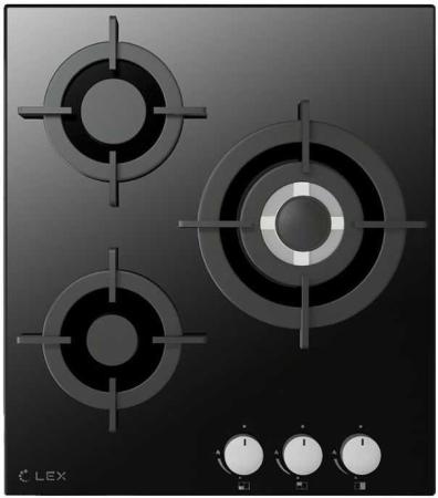 Варочная панель газовая LEX GVG 430 BL черный