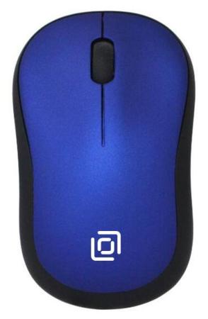 Мышь беспроводная Oklick 665MW синий чёрный USB