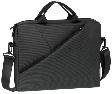 Сумка для ноутбука 15.6" Riva 8730 полиэстер серый