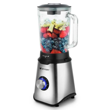 Блендер стационарный KITFORT КТ-1344 800Вт серебристый