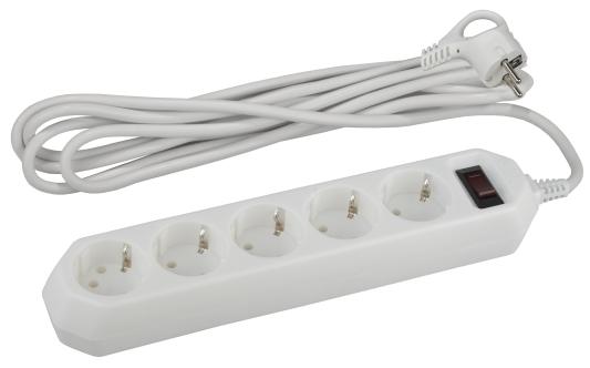 Сетевой фильтр Эра Б0019031 5 розеток 1.5 м